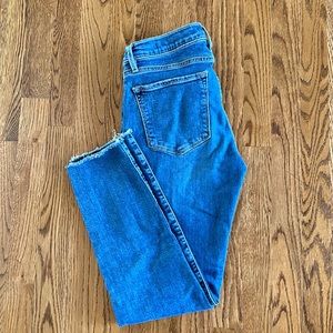 Frame Raw Edge Le Garçon Jeans